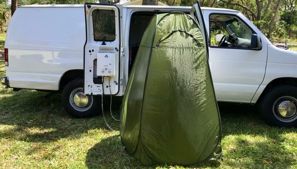 Portable Showers For Camping Campervans LaidBack Leisure